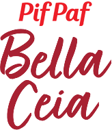 Logotipo da linha Bella Ceia Pif Paf Alimentos